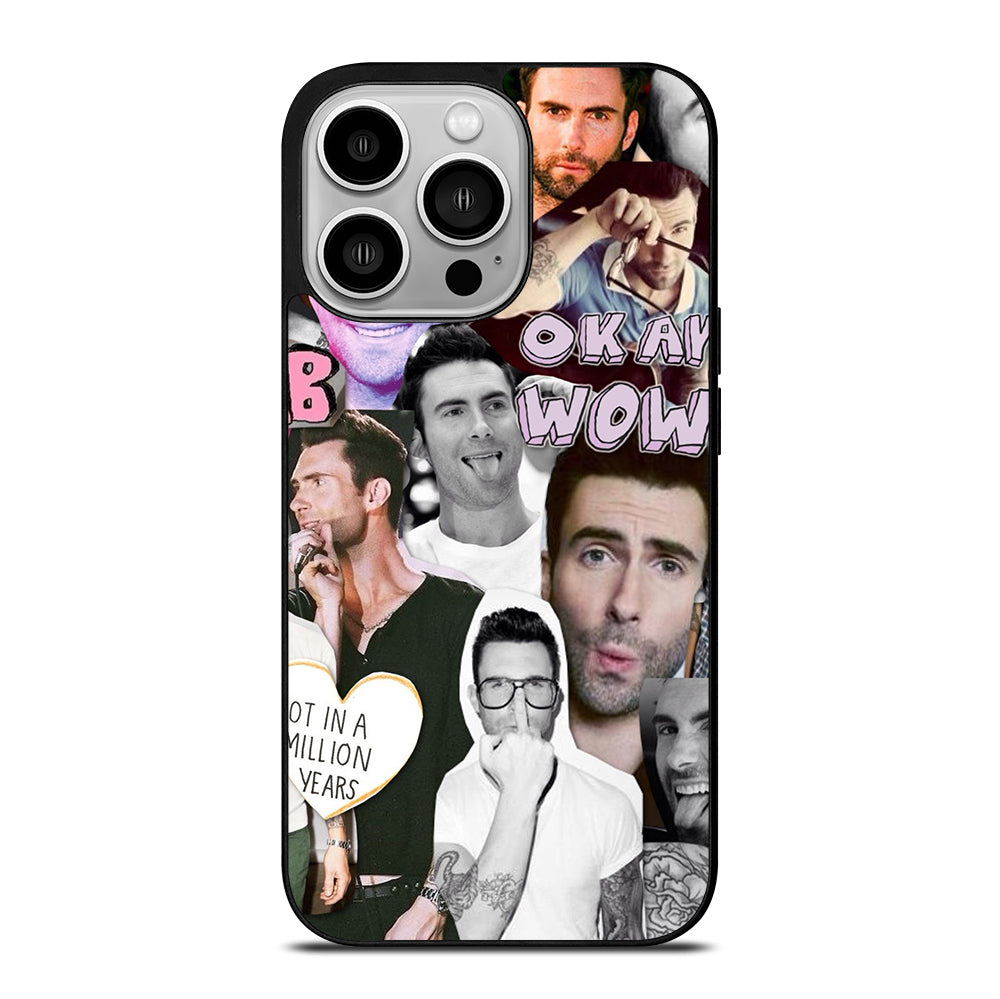 ADAM LEVINE COLLAGE iPhone 14 Pro Case Cover
