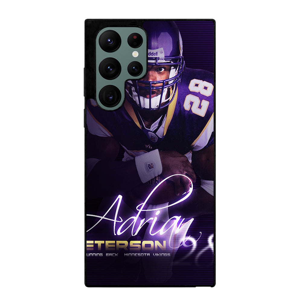 ADRIAN PETERSON NFL SIGNATURE Samsung Galaxy S22 Ultra Case Cover