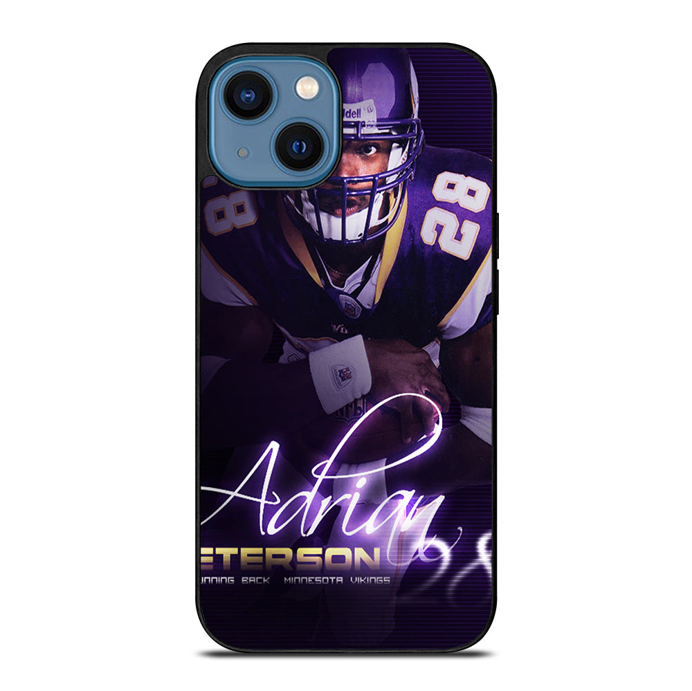ADRIAN PETERSON NFL SIGNATURE iPhone 14 Case Cover