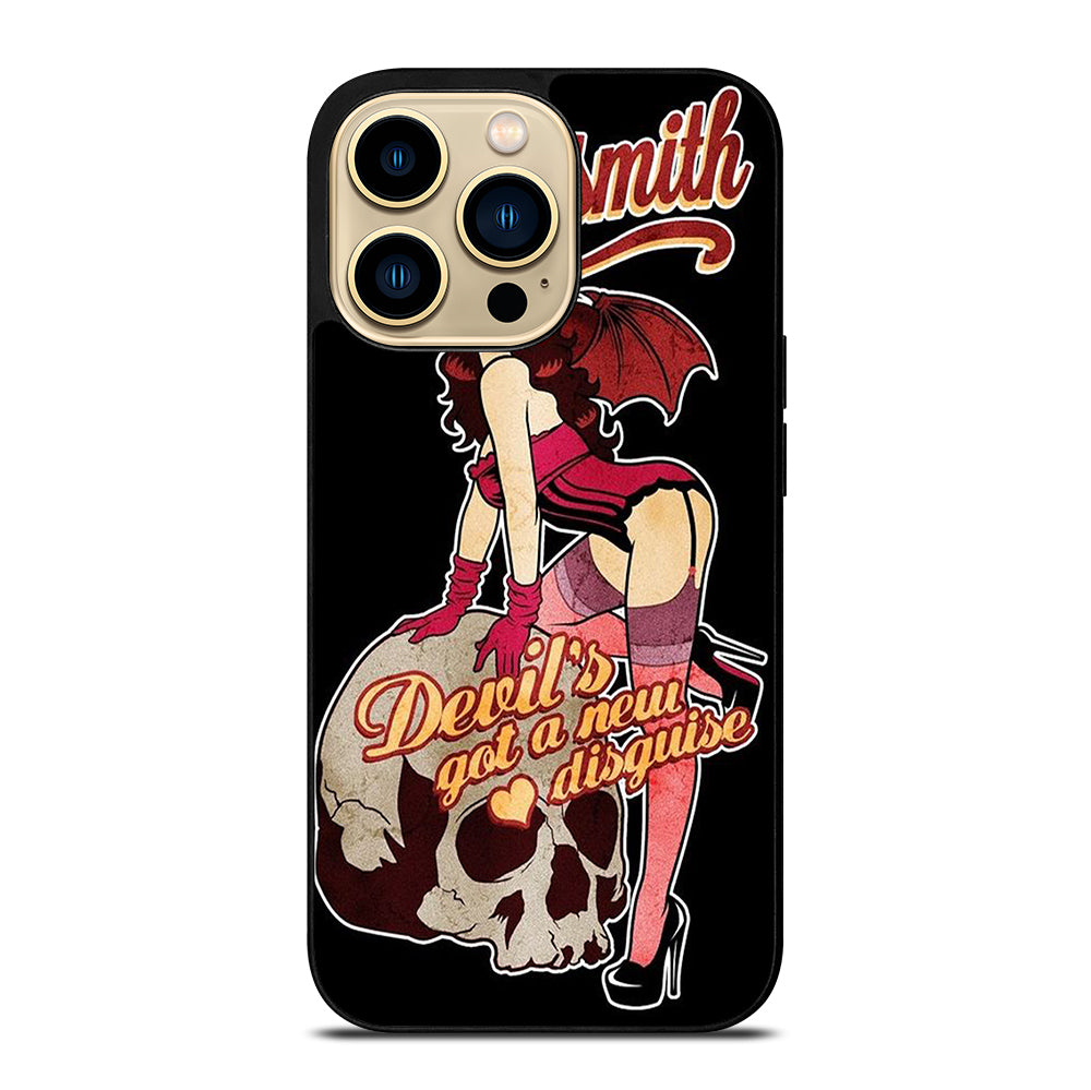 AEROSMITH SKUL ART iPhone 14 Pro Max Case Cover