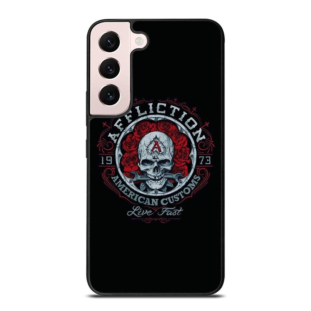 AFFLICTION LOGO SKULL Samsung Galaxy S22 Plus Case Cover