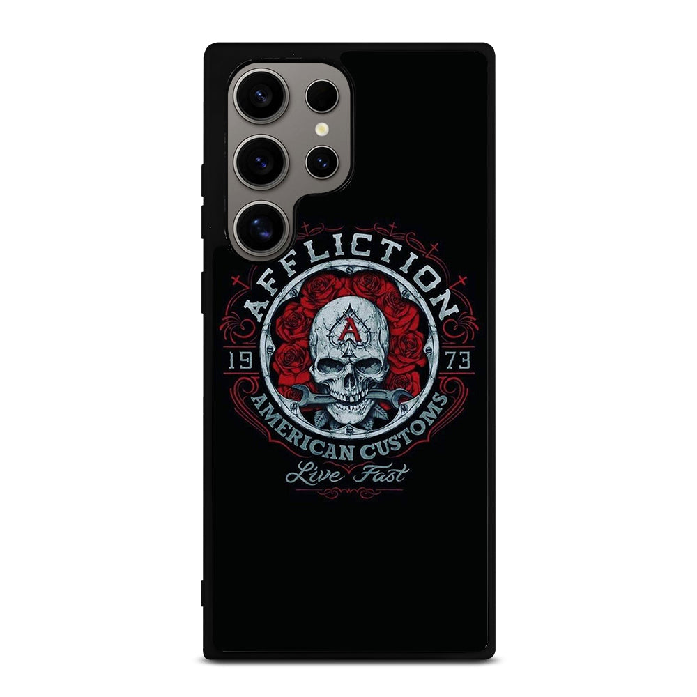 AFFLICTION LOGO SKULL Samsung Galaxy S24 Ultra Case Cover