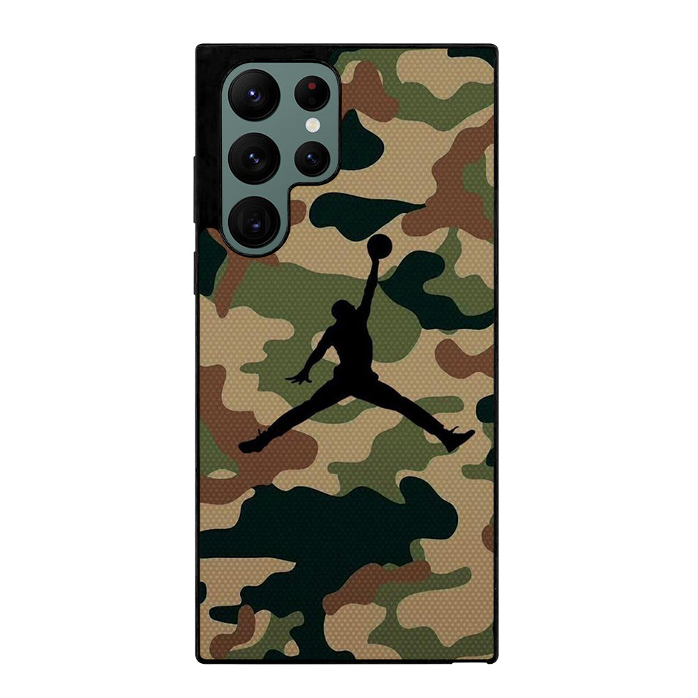 AIR JORDAN CAMO LOGO 2 Samsung Galaxy S22 Ultra Case Cover