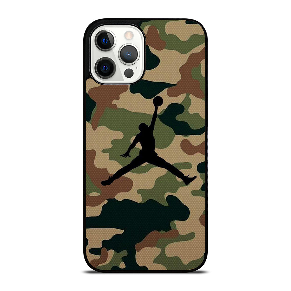 AIR JORDAN CAMO LOGO 2 iPhone 12 Pro Max Case Cover