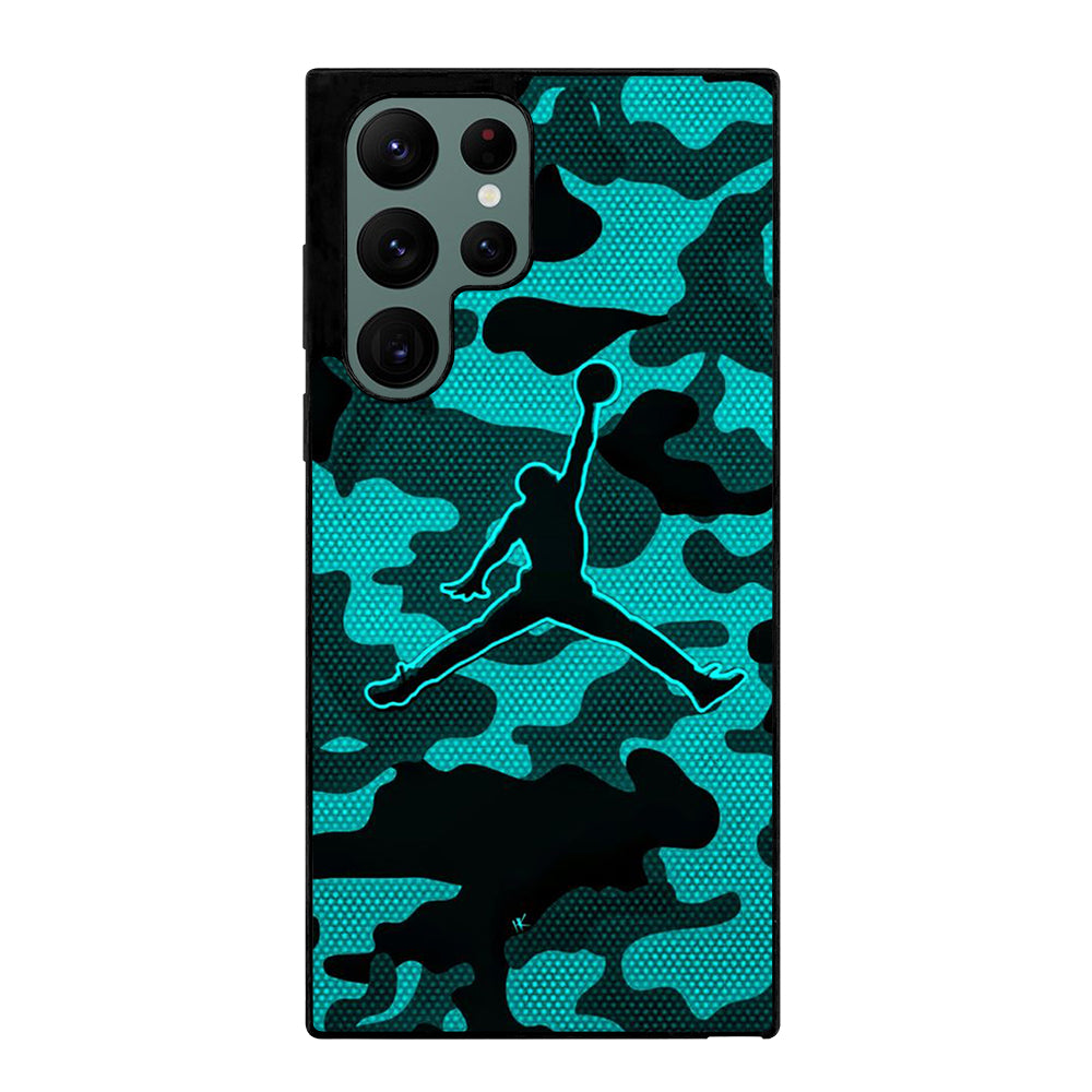 AIR JORDAN CAMO LOGO Samsung Galaxy S22 Ultra Case Cover