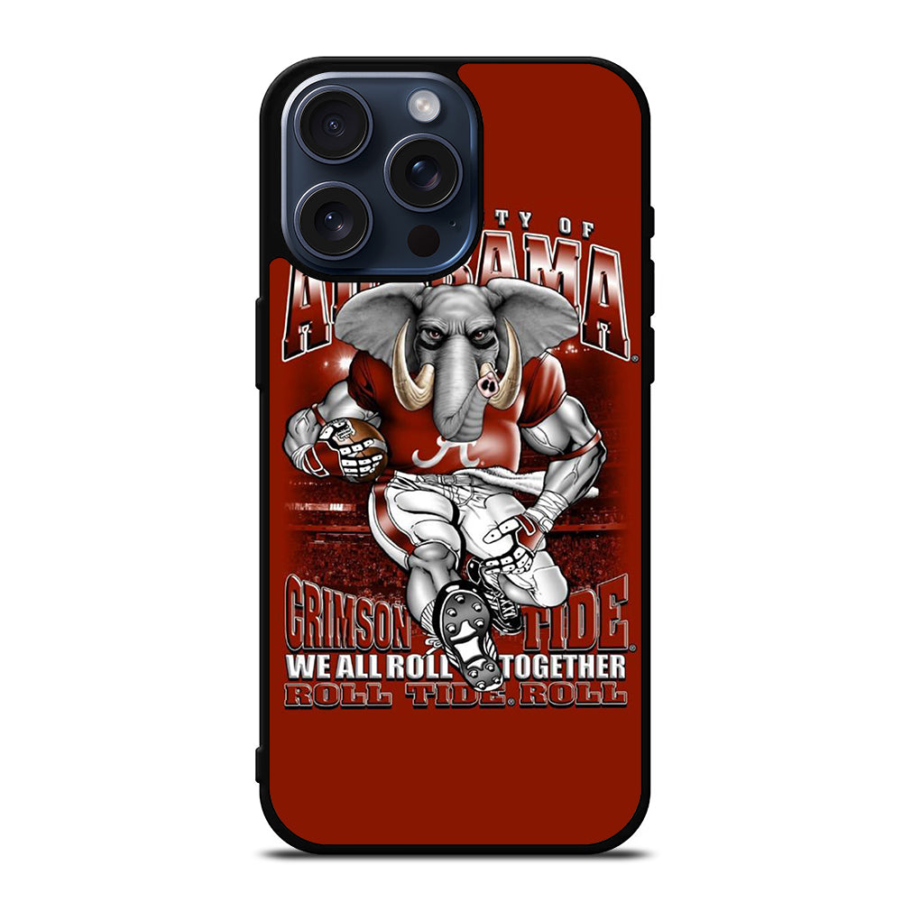 ALABAMA CRIMSON TIDE MASCOT iPhone 15 Pro Max Case Cover