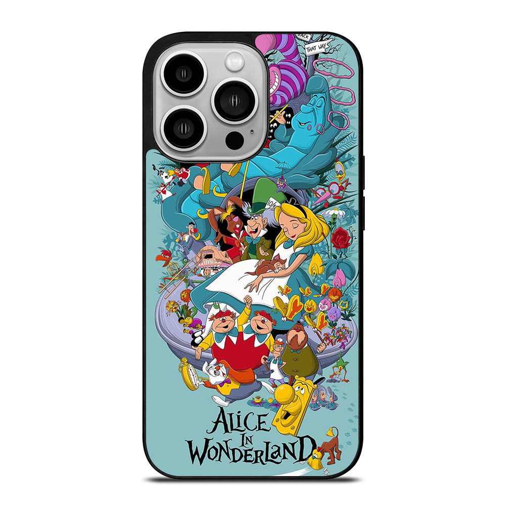ALICE IN WONDERLAND CARTOON 2 iPhone 14 Pro Case Cover