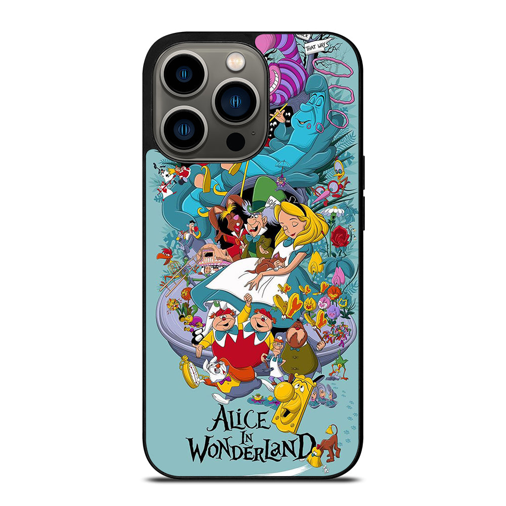 ALICE IN WONDERLAND CARTOON 2 iPhone 13 Pro Case Cover