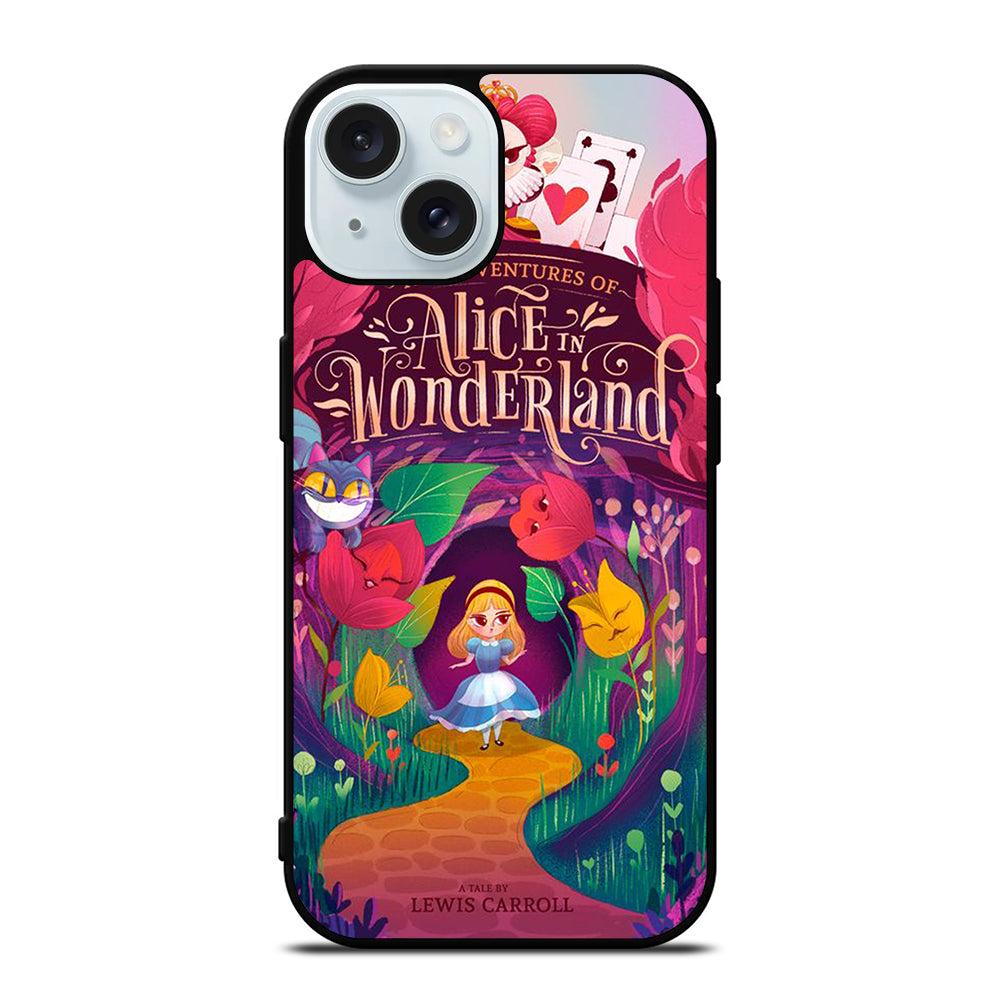 ALICE IN WONDERLAND CARTOON 3 iPhone 15 Case Cover