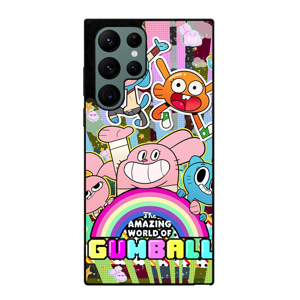 AMAZING WORLD OF GUMBALL CHARACTER CARTOON Samsung Galaxy S22 Ultra Case Cover