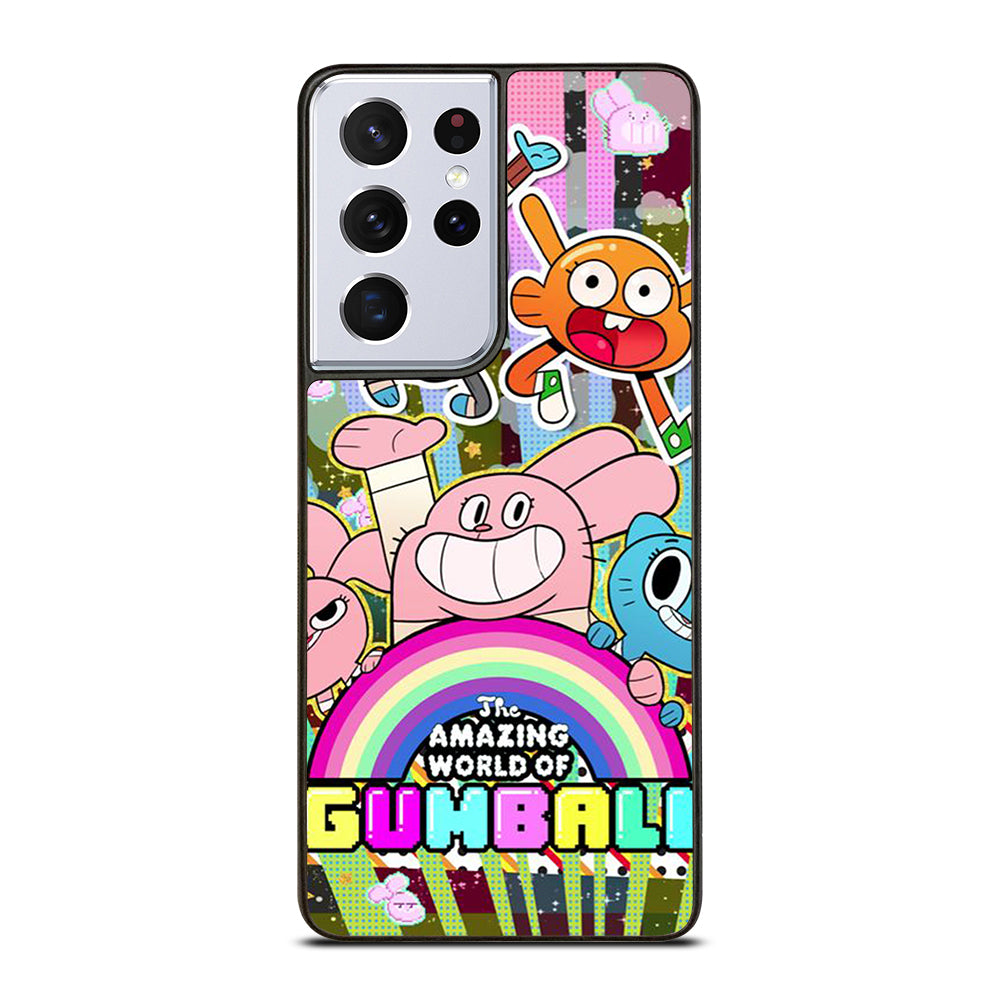 AMAZING WORLD OF GUMBALL CHARACTER CARTOON Samsung Galaxy S21 Ultra Case Cover
