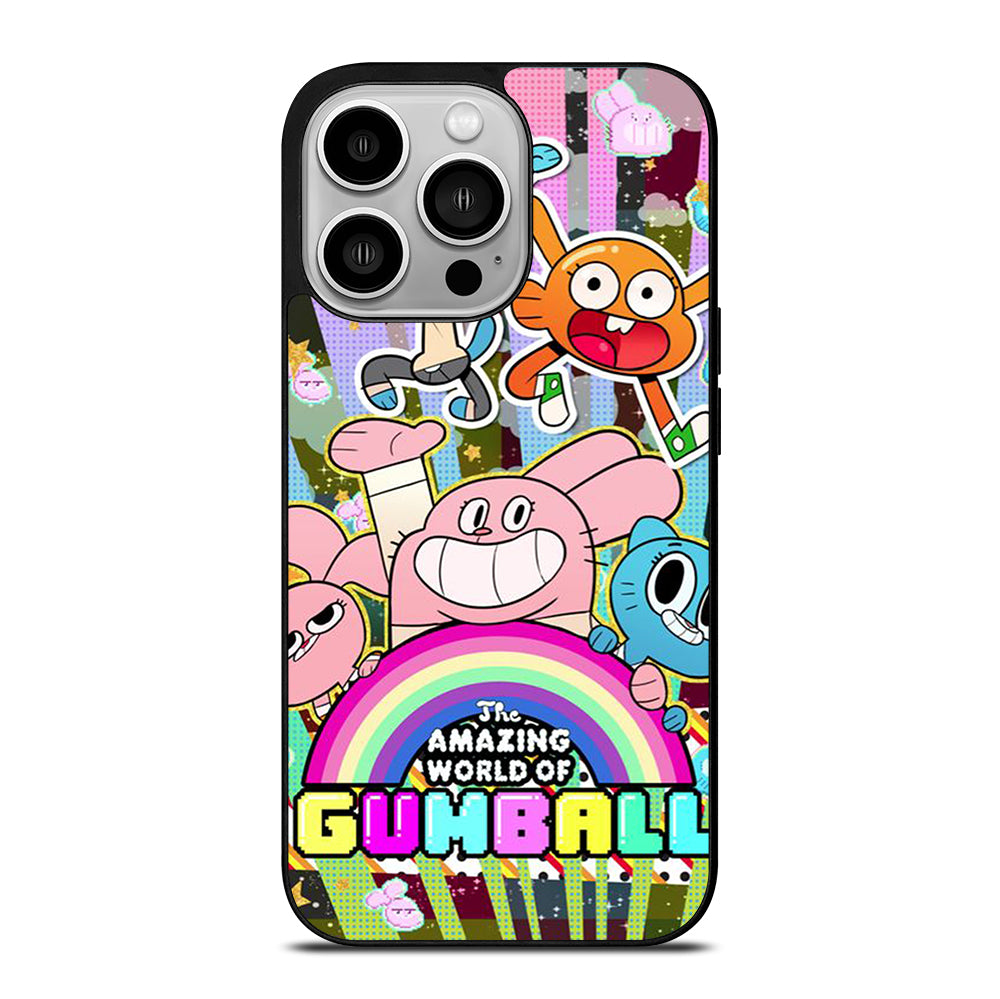 AMAZING WORLD OF GUMBALL CHARACTER CARTOON iPhone 14 Pro Case Cover