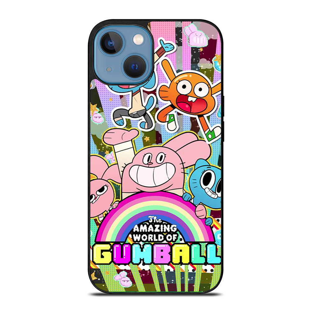 AMAZING WORLD OF GUMBALL CHARACTER CARTOON iPhone 13 Case Cover
