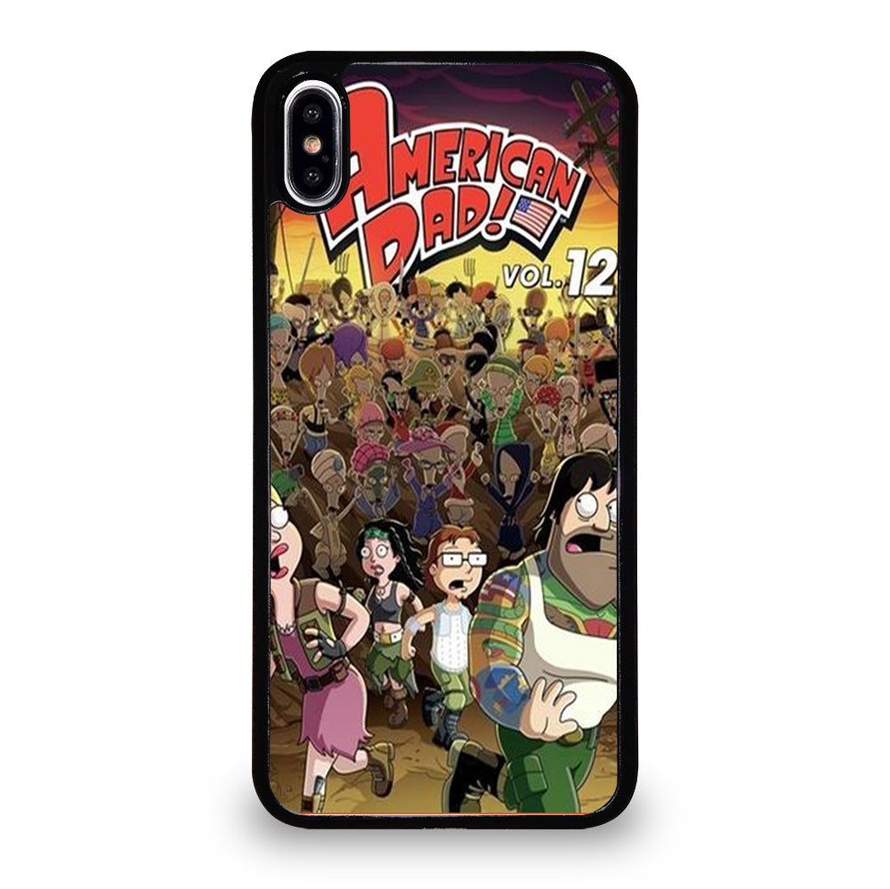 AMERICAN DAD CHARACTER iPhone XS Max Case Cover
