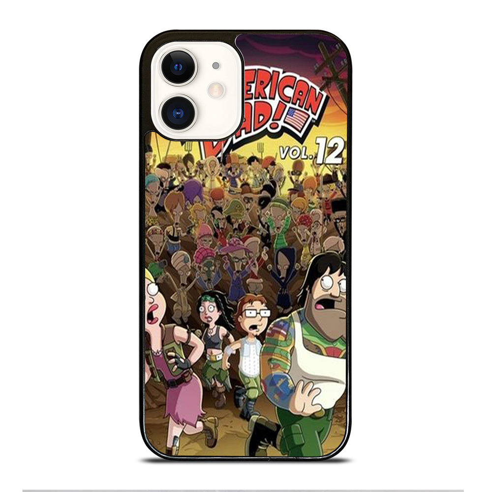 AMERICAN DAD CHARACTER iPhone 12 Case Cover