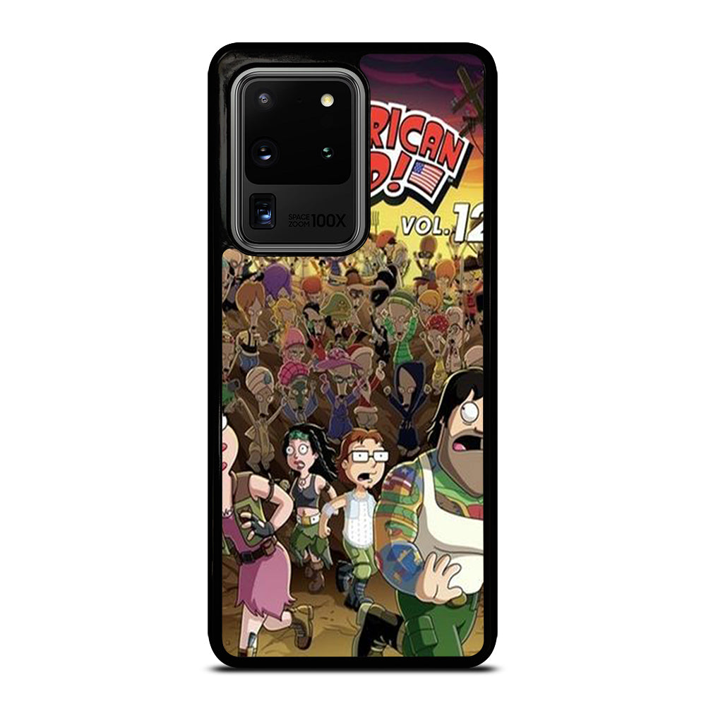 AMERICAN DAD CHARACTER Samsung Galaxy S20 Ultra Case Cover