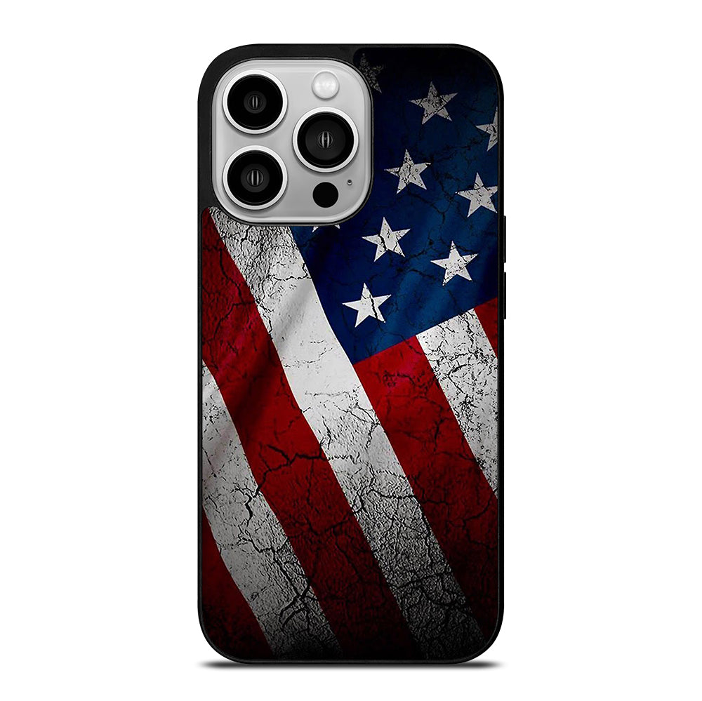 AMERICAN FLAG 3 iPhone 14 Pro Case Cover