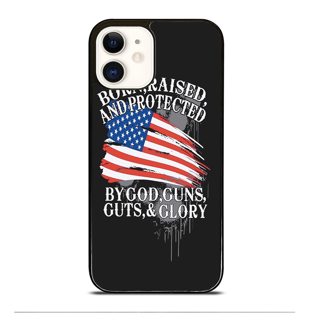 AMERICAN FLAG QUOTE iPhone 12 Case Cover