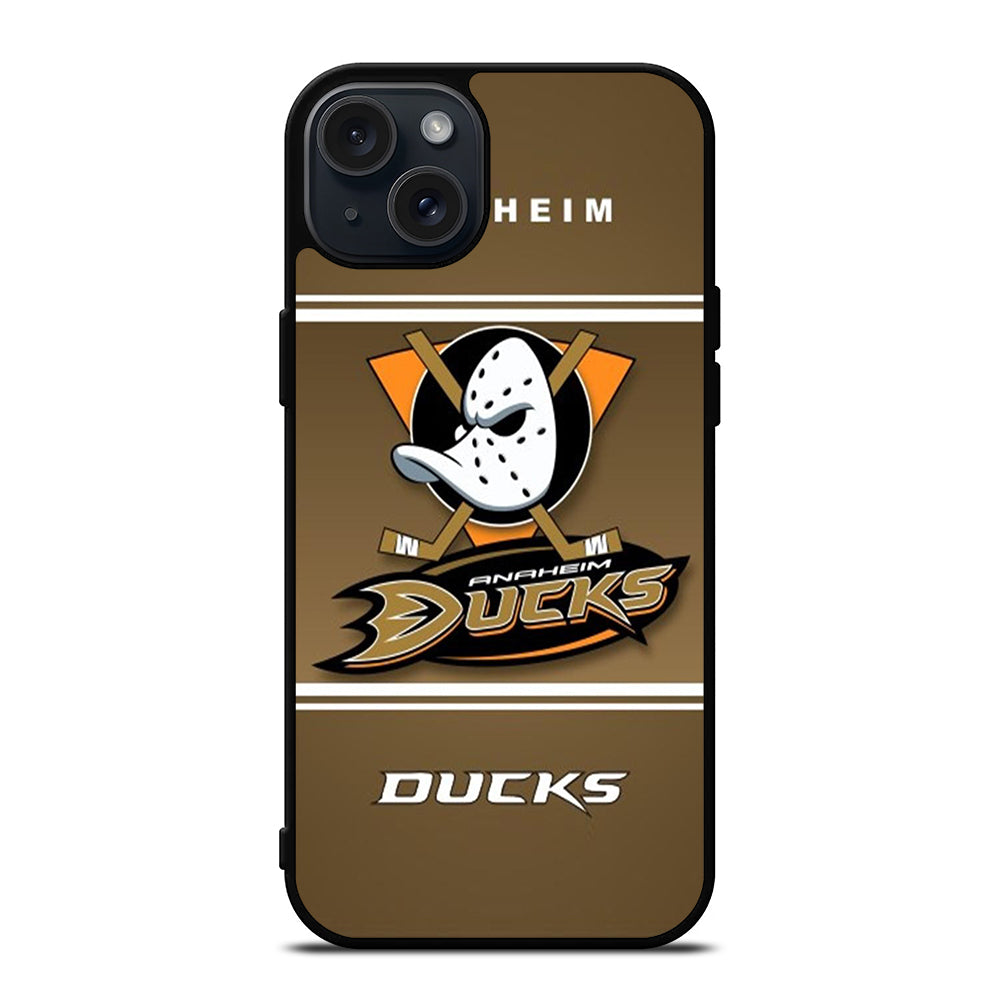 ANAHEIM DUCKS HOCKEY SYMBOL 2 iPhone 15 Plus Case Cover
