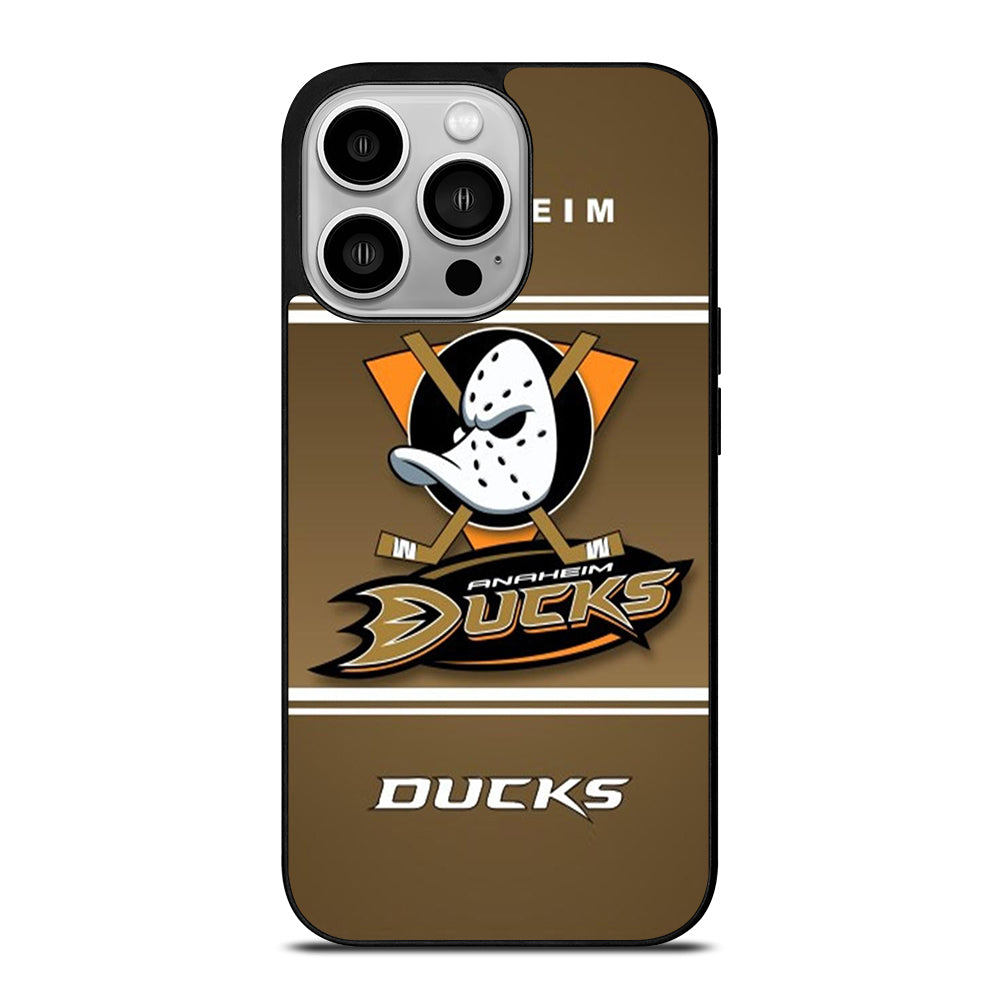 ANAHEIM DUCKS HOCKEY SYMBOL 2 iPhone 14 Pro Case Cover