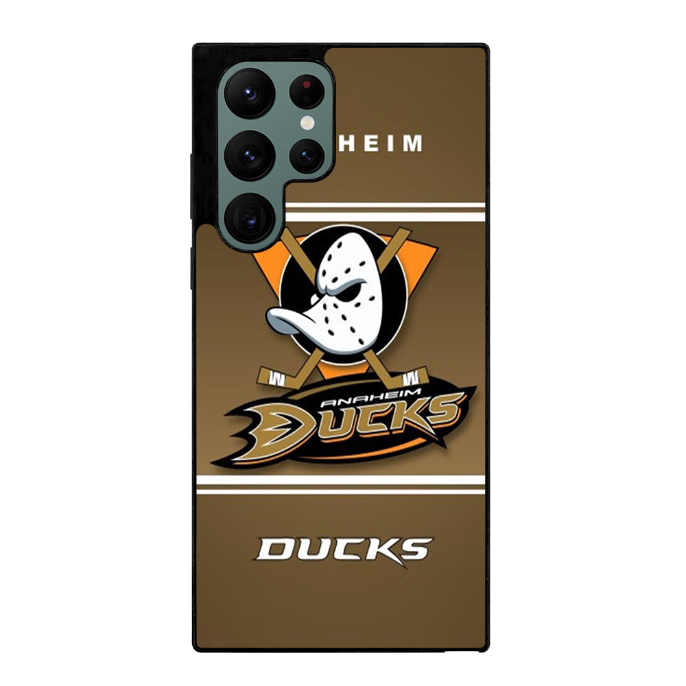 ANAHEIM DUCKS HOCKEY SYMBOL 2 Samsung Galaxy S22 Ultra Case Cover