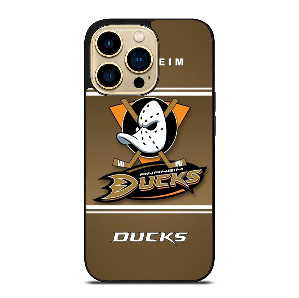ANAHEIM DUCKS HOCKEY SYMBOL 2 iPhone 14 Pro Max Case Cover