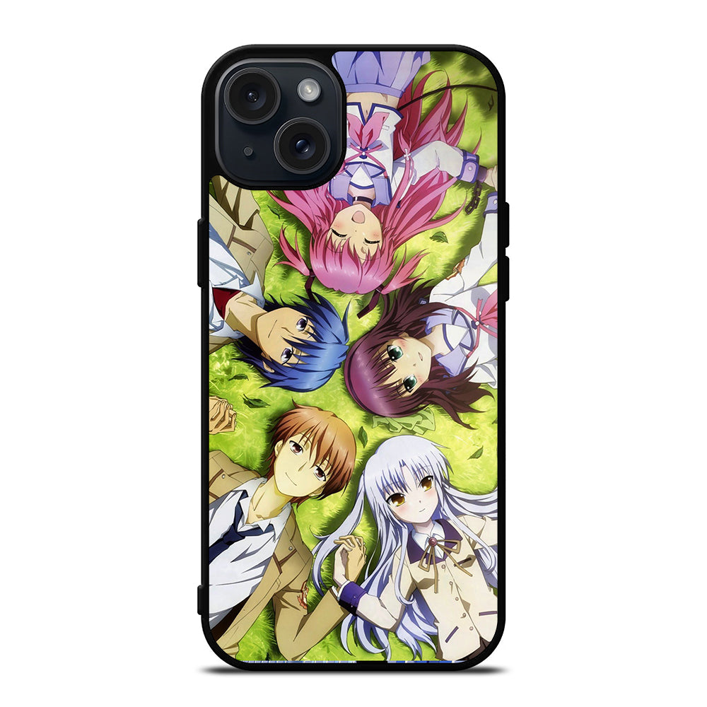 ANGEL BEATS CHARACTER ANIME iPhone 15 Plus Case Cover
