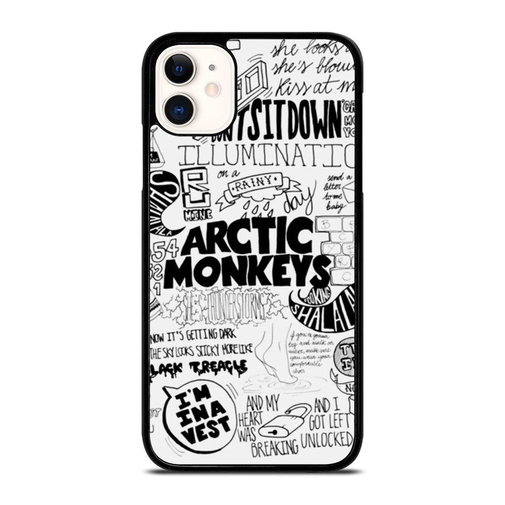 ARCTIC MONKEYS BAND LYRIC iPhone 11 Case Cover