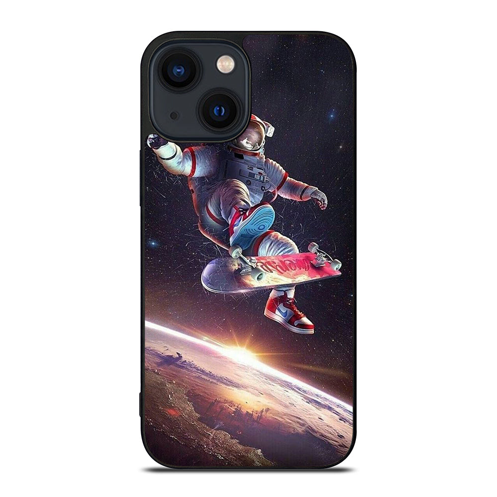 ASTRONAUT SKATEBOARDER ART 2 iPhone 14 Plus Case Cover