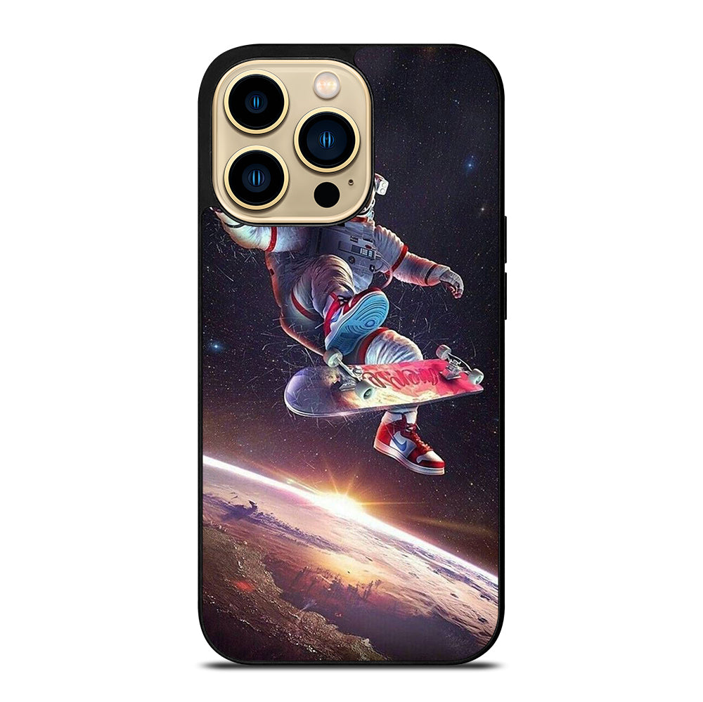 ASTRONAUT SKATEBOARDER ART 2 iPhone 14 Pro Max Case Cover