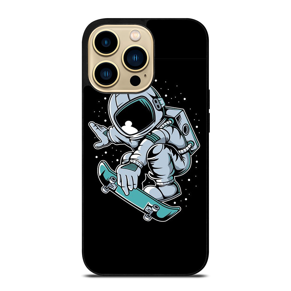 ASTRONAUT SKATEBOARDER ART iPhone 14 Pro Max Case Cover