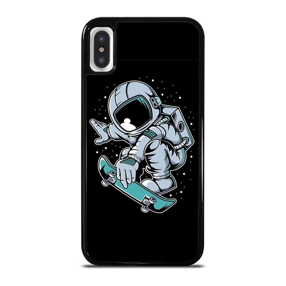 ASTRONAUT SKATEBOARDER ART iPhone X / XS Case Cover