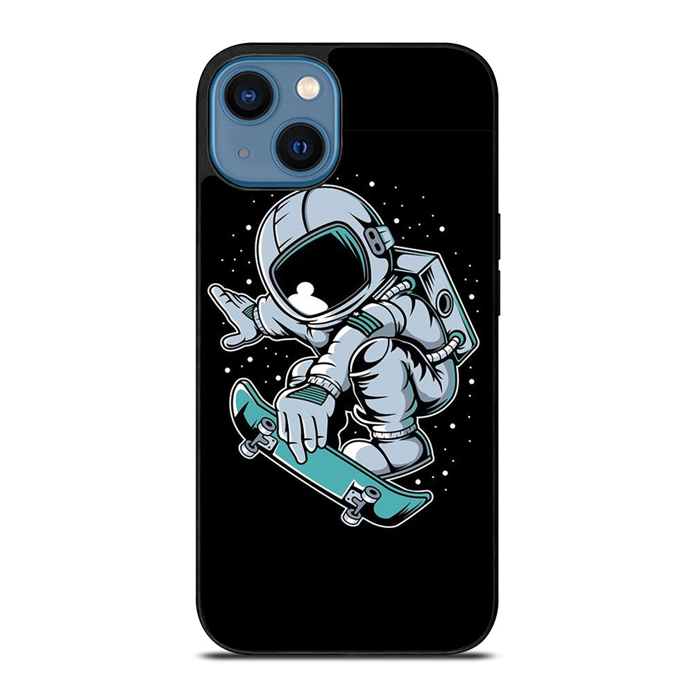 ASTRONAUT SKATEBOARDER ART iPhone 14 Case Cover