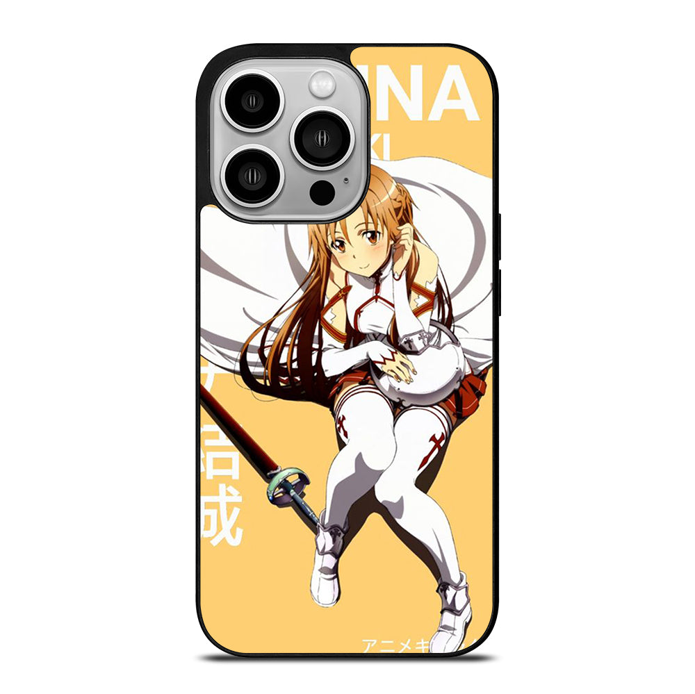 ASUNA YUUKI SWORD ART ONLINE ANIME SERIES iPhone 14 Pro Case Cover