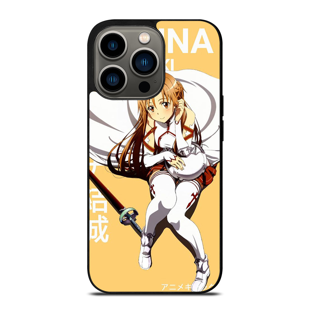 ASUNA YUUKI SWORD ART ONLINE ANIME SERIES iPhone 13 Pro Case Cover