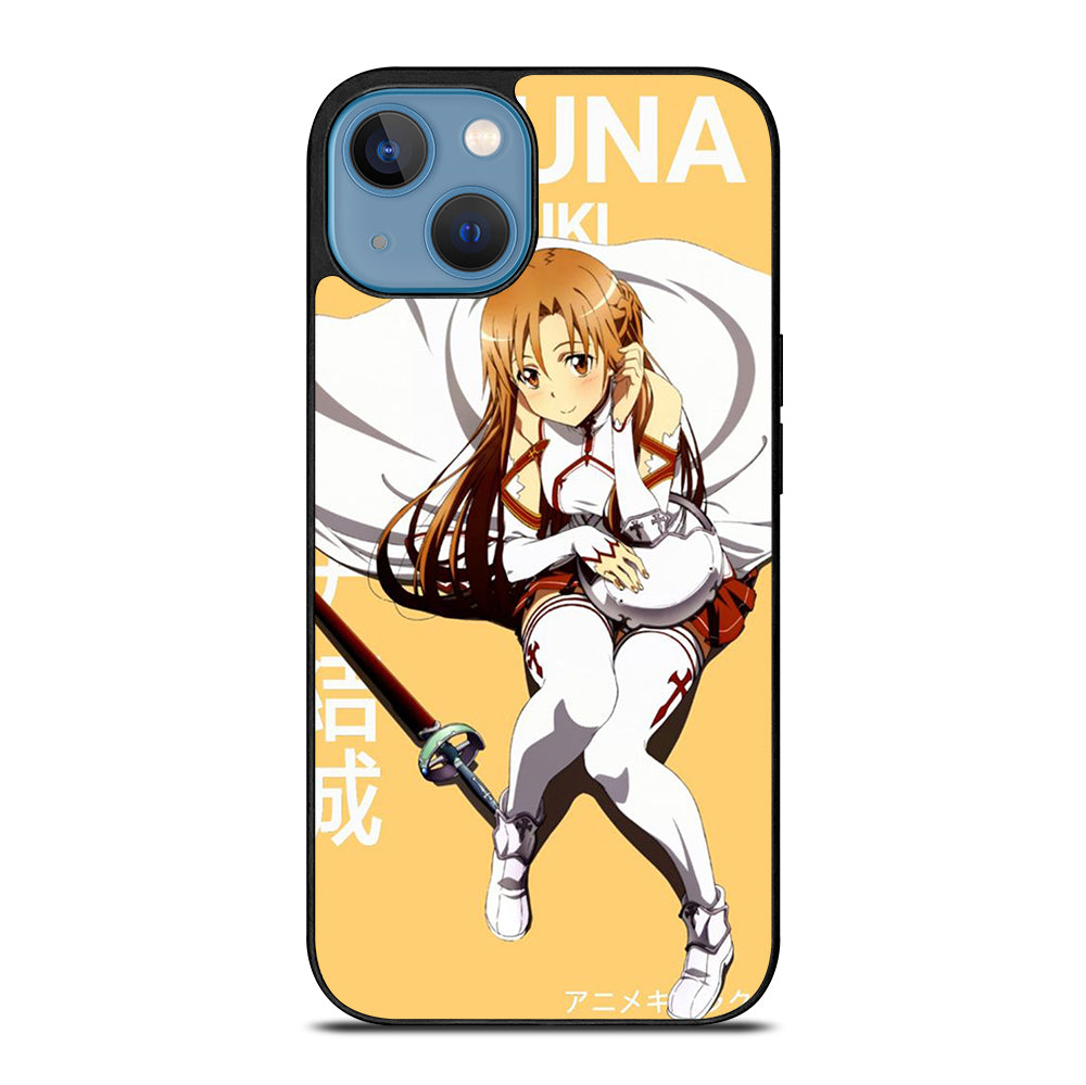 ASUNA YUUKI SWORD ART ONLINE ANIME SERIES iPhone 13 Case Cover