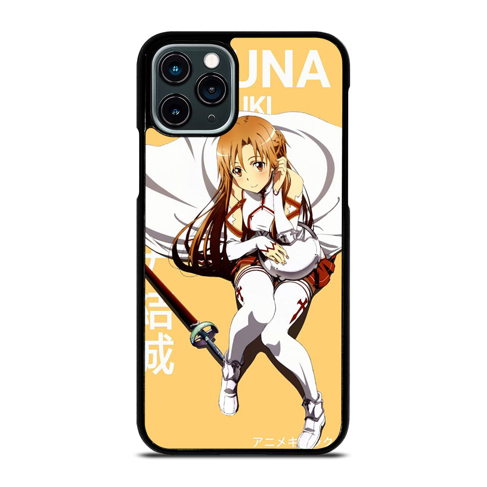 ASUNA YUUKI SWORD ART ONLINE ANIME SERIES iPhone 11 Pro Case Cover