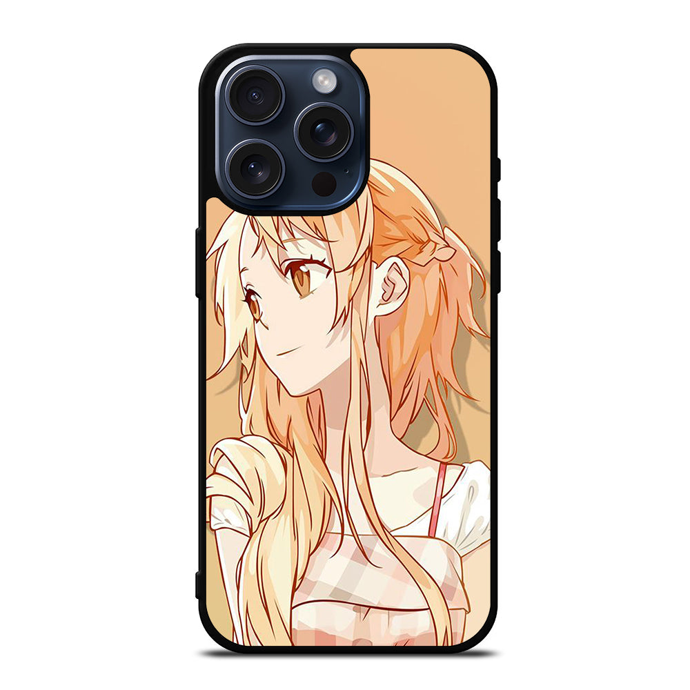 ASUNA YUUKI SWORD ART ONLINE MANGA 3 iPhone 15 Pro Max Case Cover