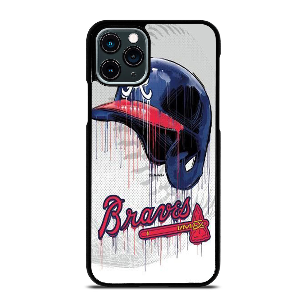 ATLANTA BRAVES HELMET iPhone 11 Pro Case Cover