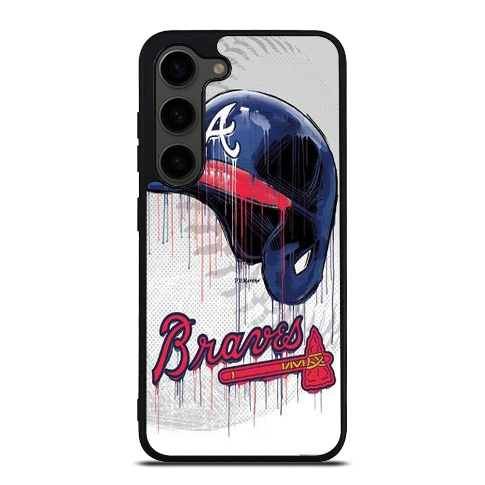ATLANTA BRAVES HELMET Samsung Galaxy S23 Plus Case Cover