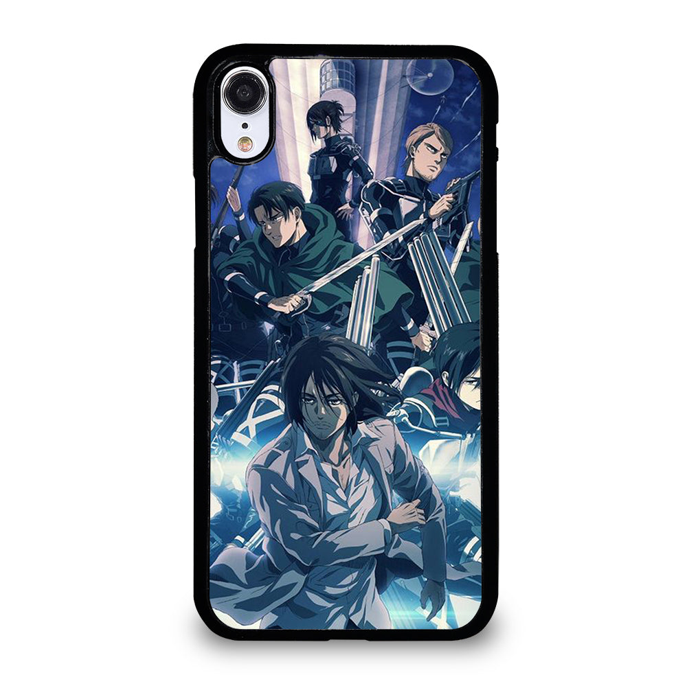ATTACK ON TITAN ANIME CHARACTER 2 iPhone XR Case Cover