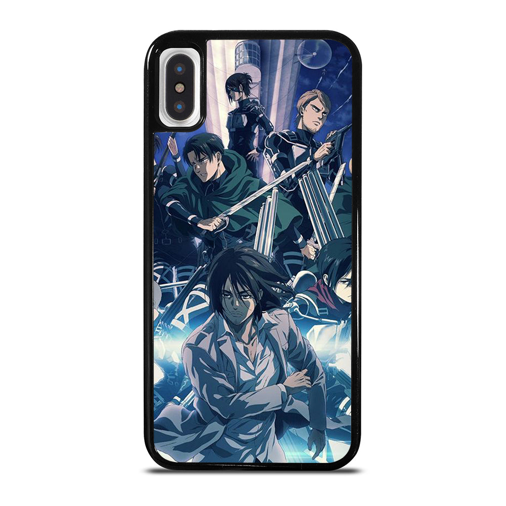ATTACK ON TITAN ANIME CHARACTER 2 iPhone X / XS Case Cover