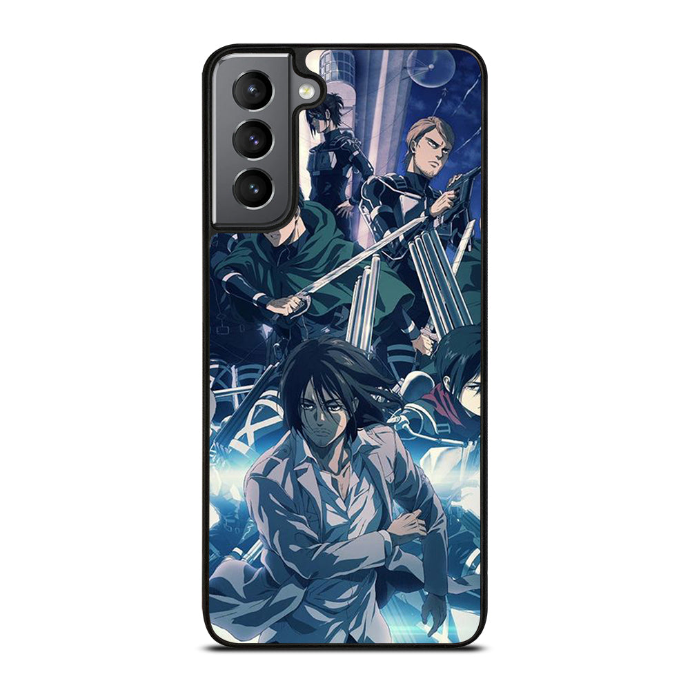 ATTACK ON TITAN ANIME CHARACTER 2 Samsung Galaxy S21 Plus Case Cover