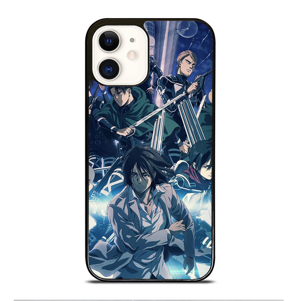 ATTACK ON TITAN ANIME CHARACTER 2 iPhone 12 Case Cover
