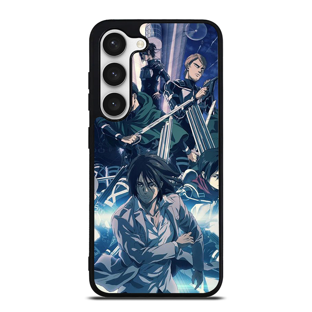 ATTACK ON TITAN ANIME CHARACTER 2 Samsung Galaxy S23 Case Cover