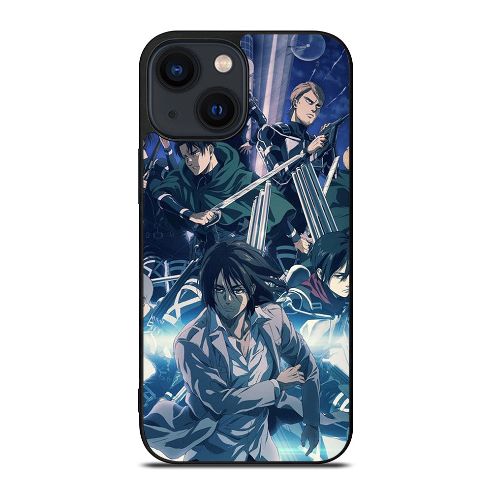 ATTACK ON TITAN ANIME CHARACTER 2 iPhone 14 Plus Case Cover