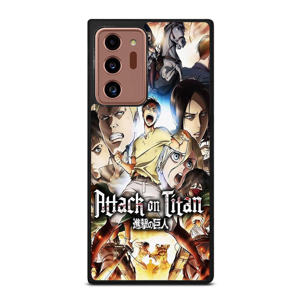 ATTACK ON TITAN CHARACTER ANIME SERIES Samsung Galaxy Note 20 Ultra Case Cover