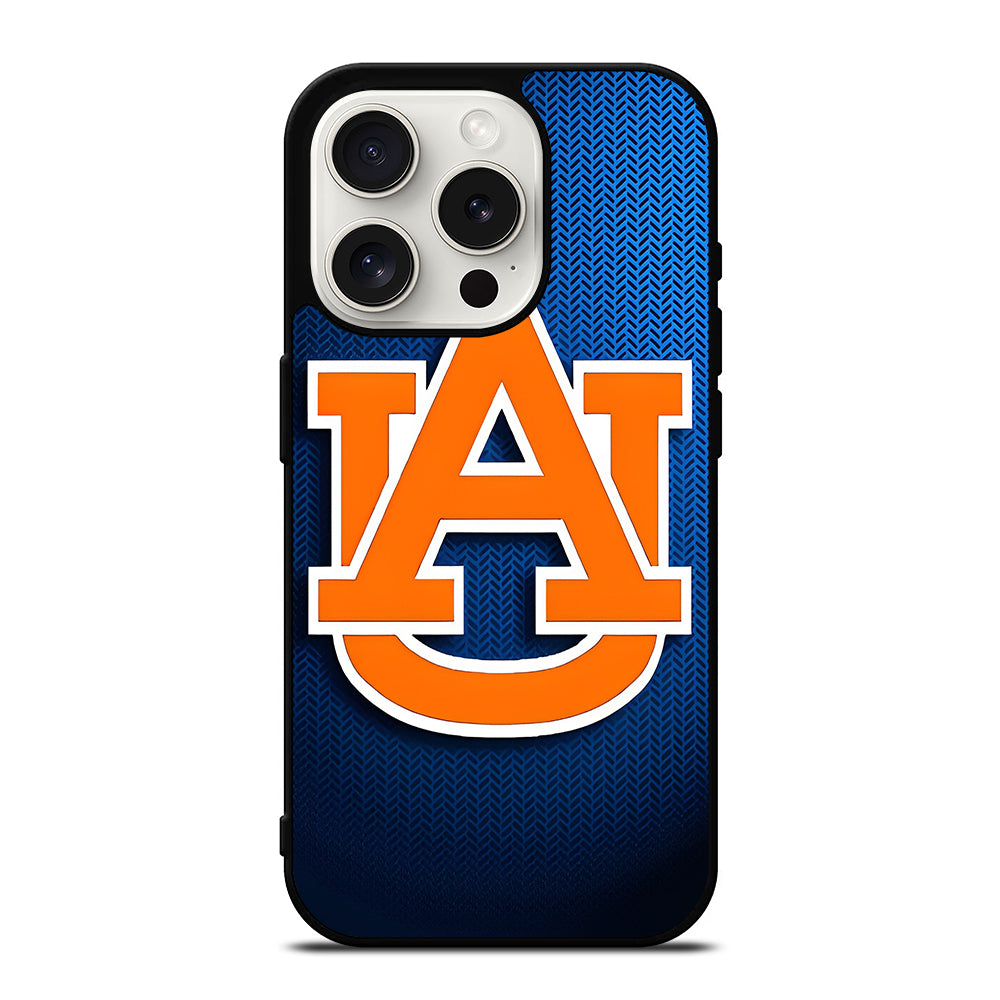 AUBURN TIGERS EMBLEM iPhone 15 Pro Case Cover