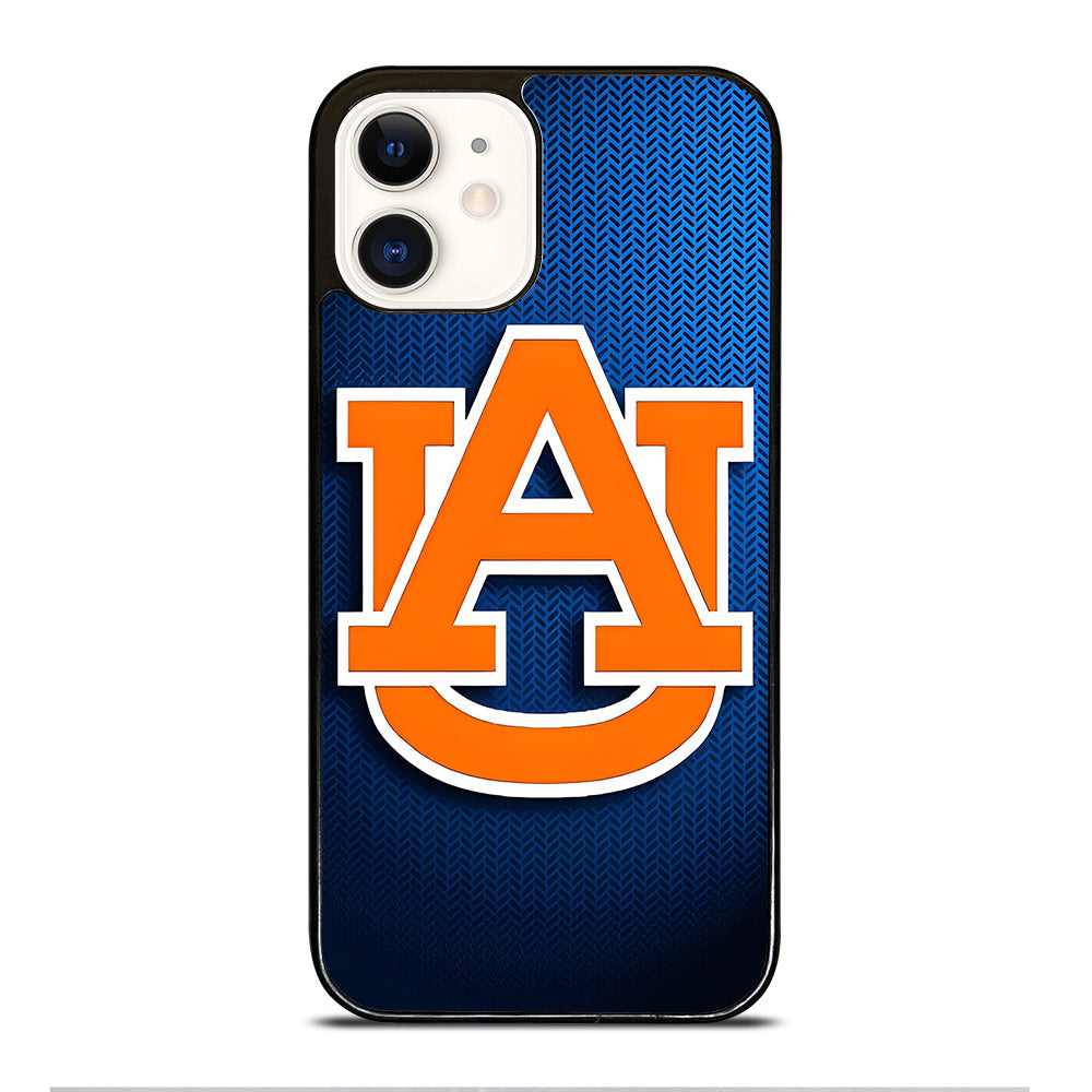 AUBURN TIGERS EMBLEM iPhone 12 Case Cover