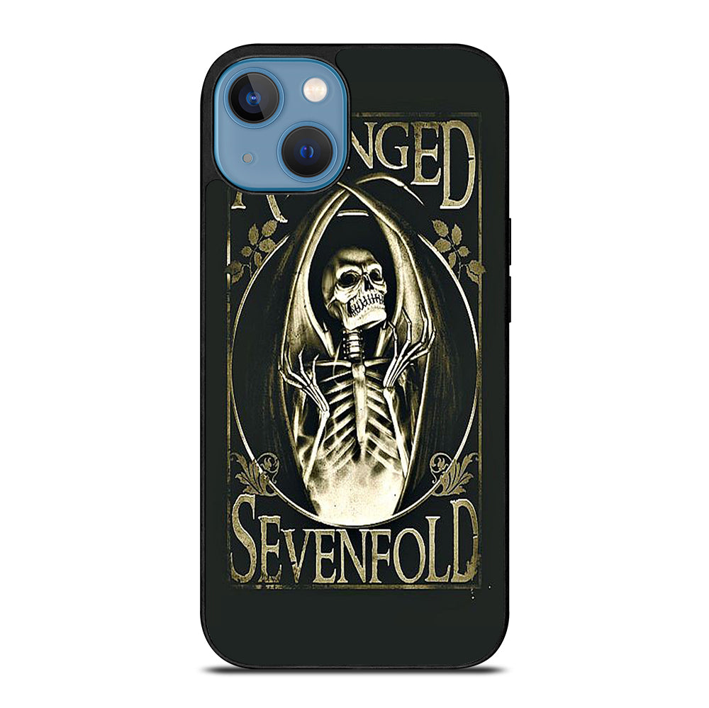 AVENGED SEVENFOLD BAND SKULL LOGO iPhone 13 Case Cover